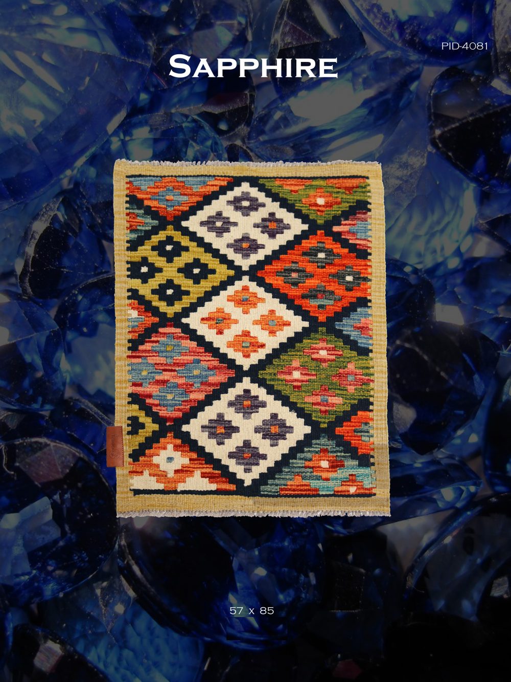 Handwoven Satim Kachmina Rugs - Image 3