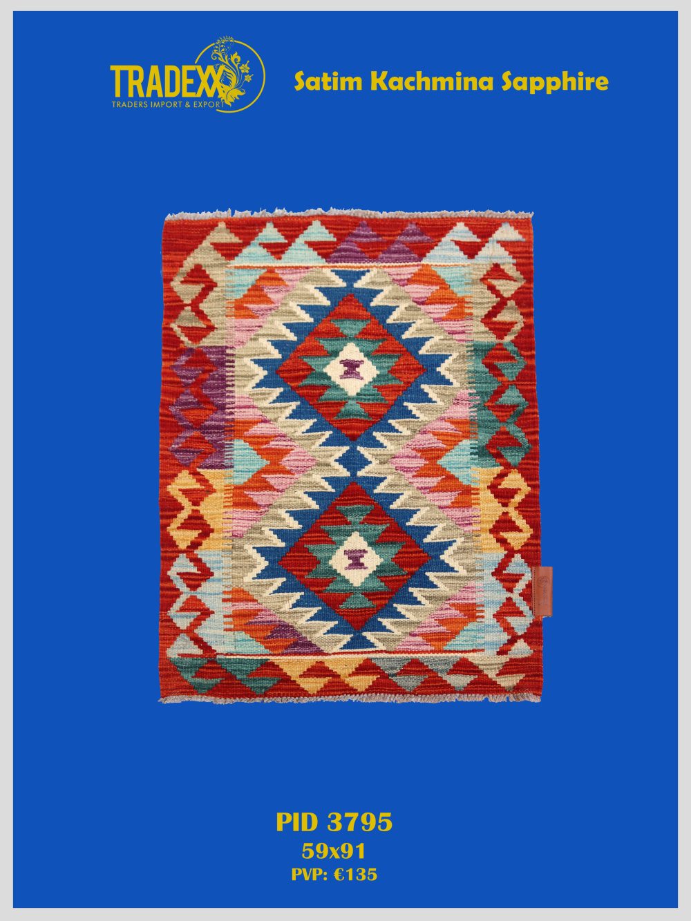 Handwoven Satim Kachmina Rugs - Image 6